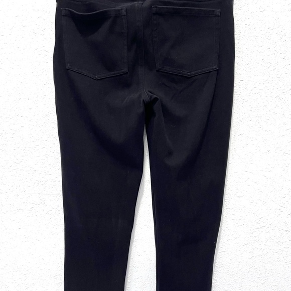 Spanx Jean-ish Ankle Leggings Black Skinny Pants large - Picture 7 of 8